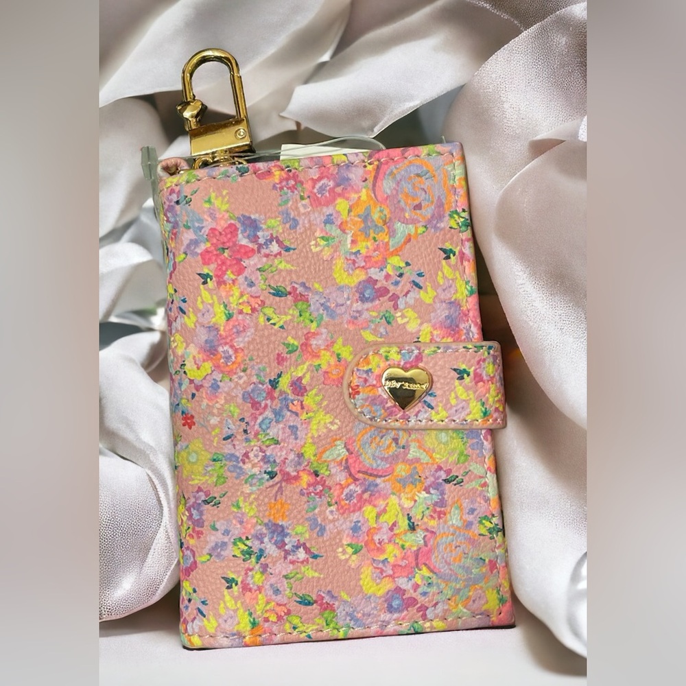 Betsey Johnson Card Blush Floral Holder NWT - Picture 2 of 5